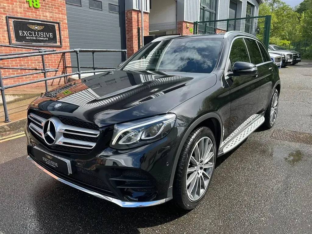 Used Mercedes GLC250 AMG line 2016 Black SUV
