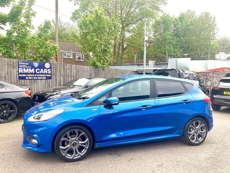 Used Ford Fiesta ST-Line 2019 Blue Hatchback