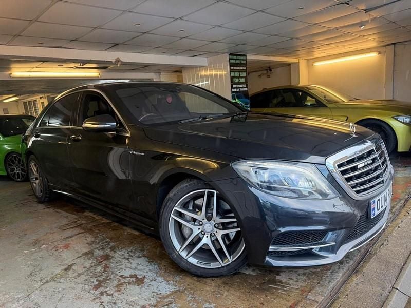 Used Mercedes S500L AMG line 2014 Black Sedan