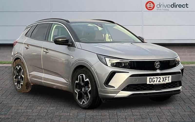 Used Vauxhall Grandland X Elite 131 HP (96 kW) 2021 Grey SUV