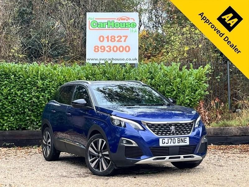Used Peugeot 3008 Premium 2020 Blue Hatchback