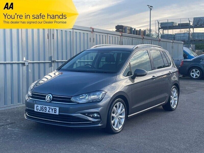Grey Used 2019 VW Golf Sportsvan GT MPV | £17,295 (A bit pricey) - Image 1/3