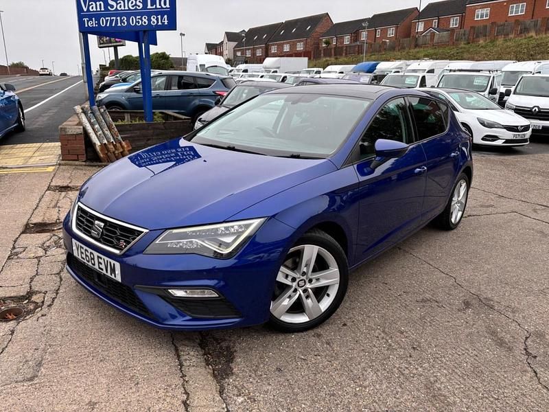 Blue Used 2018 Seat Leon FR Hatchback | £10,695 (Fair price) - Image 1/4