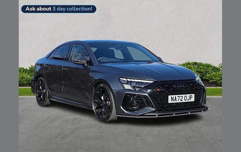 Used Audi RS3 Advanced 400 HP (294 kW) 2022 Grey Sedan
