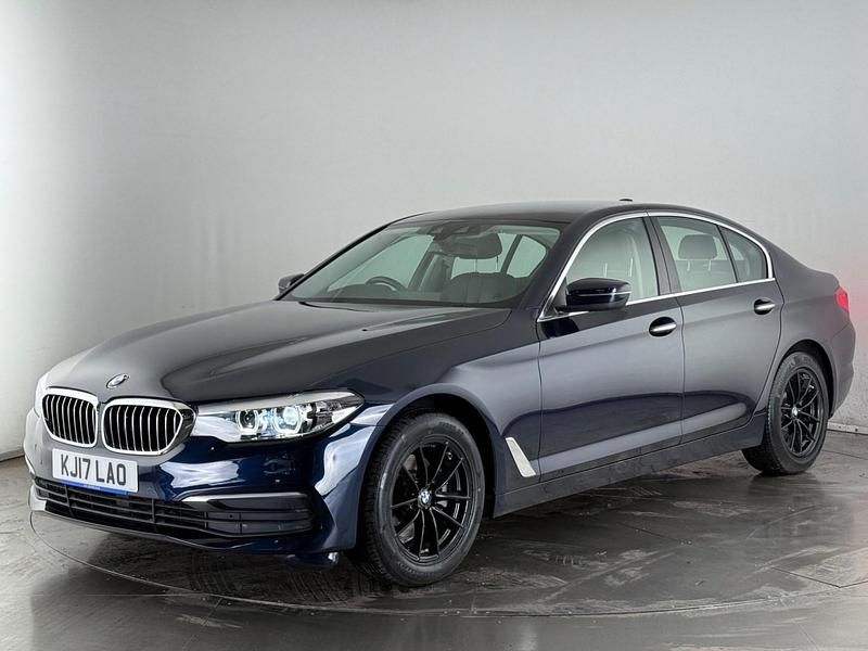 Used BMW 520 2017 Blue Sedan