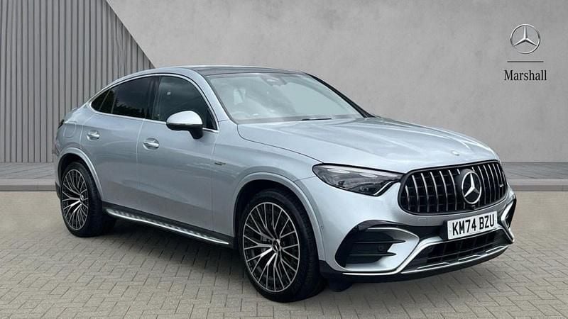 Hightech silver Used 2024 Mercedes GLC43 AMG Premium SUV | £63,280 - Image 1/4