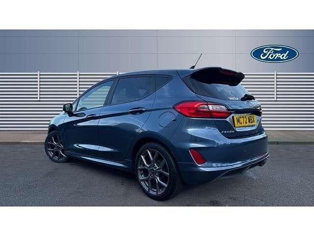 Used Ford Fiesta ST-Line 100 HP (73 kW) 2023 Blue Hatchback