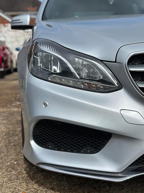 Used Mercedes E350 AMG 2014 Silver Sedan