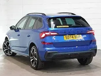 Used Skoda Kamiq Monte Carlo 116 HP (85 kW) 2024 Blue SUV