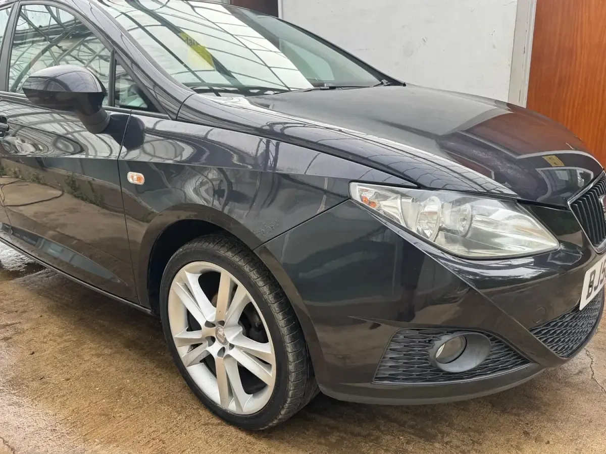 Used Seat Ibiza Sport 85 HP (62 kW) 2008 Black Hatchback