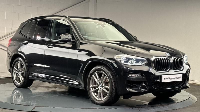 Black Used 2019 BMW X3 M Sport SUV | £21,750 (A bit pricey) - Image 1/4