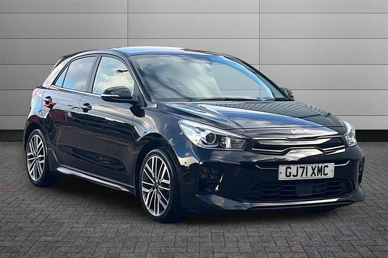 Black Used 2021 Kia Rio 4 Hatchback | £16,450 (Fair price) - Image 1/2