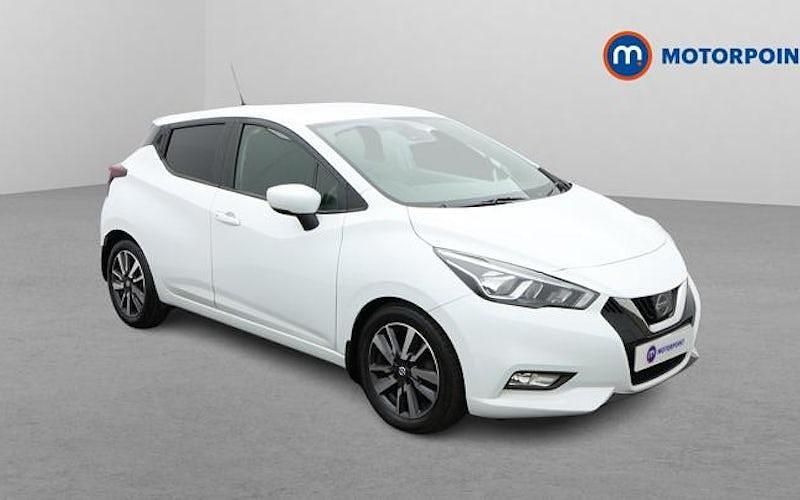 Usado Nissan Micra N-Connecta 90 HP (66 kW) 2018 Branco Citadino