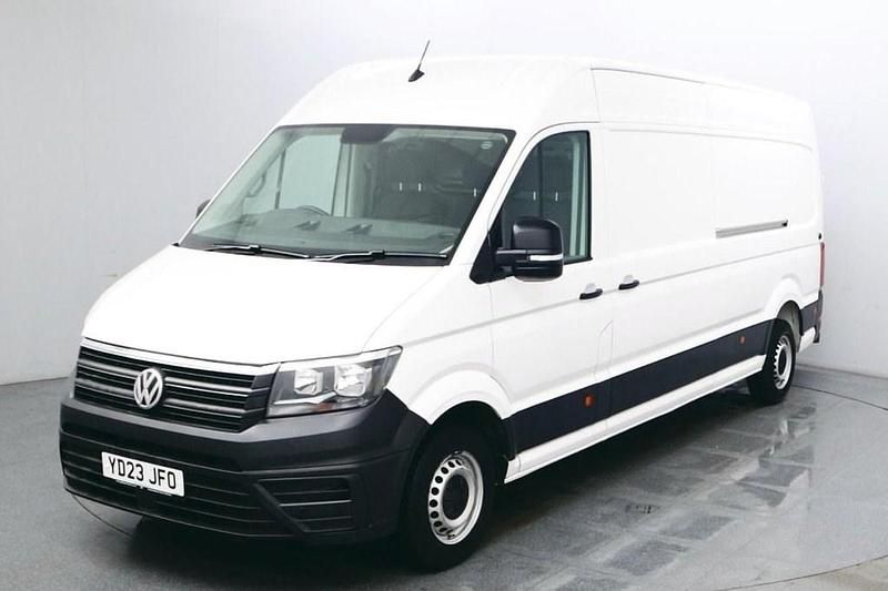 White Used 2023 VW Crafter Trendline Van | £19,990 (Super price) - Image 1/4