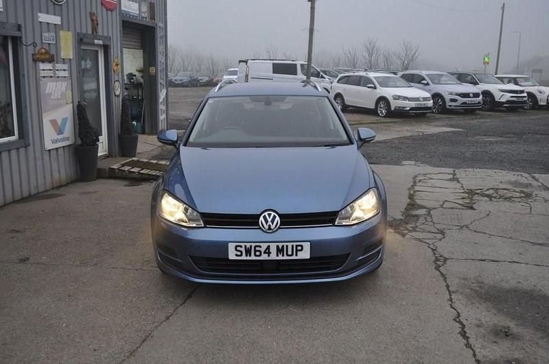 Used VW Golf VII SE 150 HP (110 kW) 2014 Blue Estate