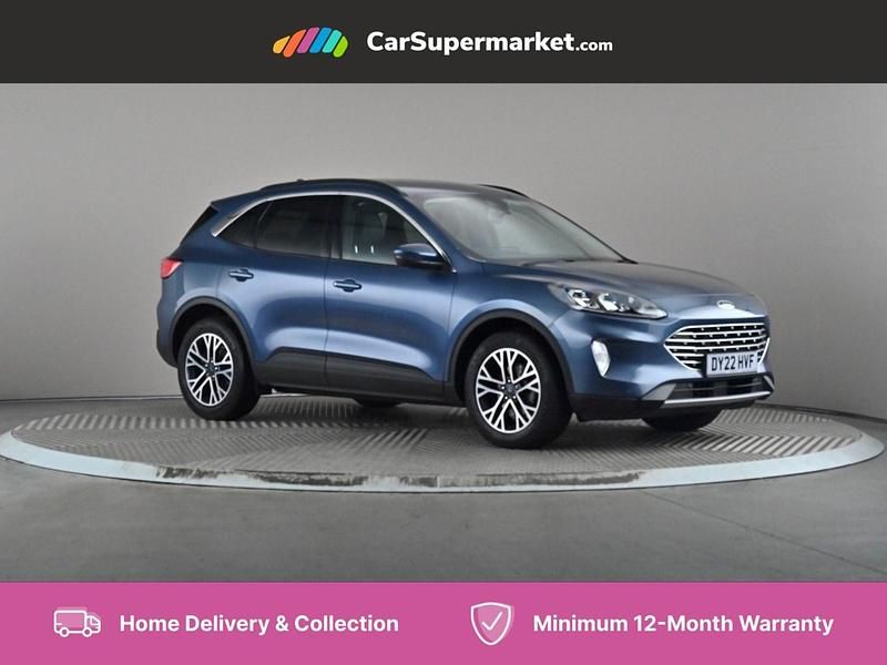 Blue Used 2022 Ford Kuga Titanium SUV | £16,997 (Good price) - Image 1/4