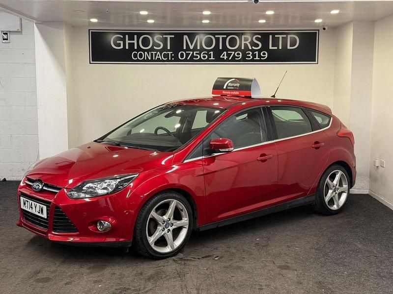 Red Used 2014 Ford Focus Titanium Hatchback | £4,350 (Fair price) - Image 1/4