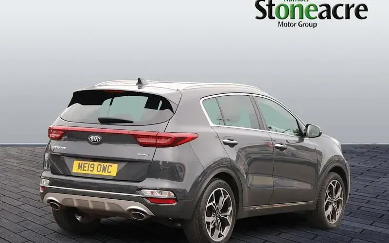 Used Kia Sportage GT-Line 177 HP (130 kW) 2021 Grey SUV