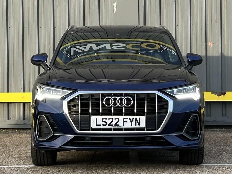 Used Audi Q3 S-Line 150 HP (110 kW) 2022 Blue SUV