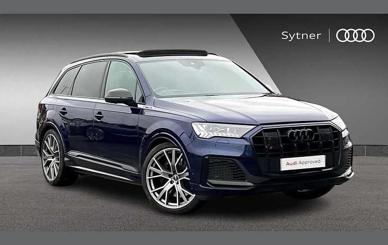 Blue Used 2024 Audi SQ7 Comfort SUV | £59,000 (Good price) - Image 1/4