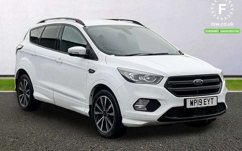 Used Ford Kuga ST-Line 150 HP (110 kW) 2019 White SUV