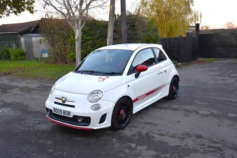 Used Abarth 500 2009 White Hatchback