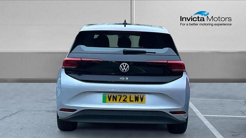 Used VW ID.3 Pure 110 kW (150 HP) 2022 Silver Hatchback