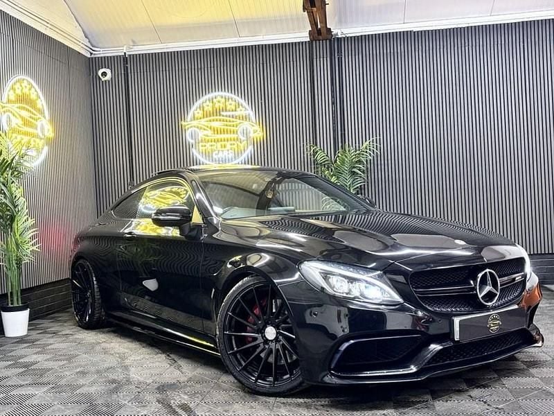 Black Used 2016 Mercedes C63 AMG Premium Coupe | £34,990 (Fair price) - Image 1/4
