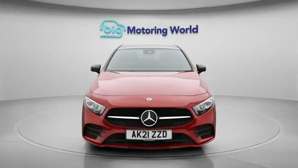 Used Mercedes A200 Exclusive 163 HP (119 kW) 2020 Red Hatchback