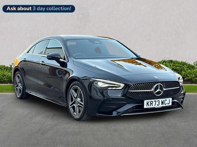 Black Used 2023 Mercedes CLA200 Executive | £25,789 (Expensive) - Image 1/4