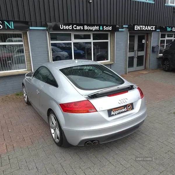 Used Audi TT S-Line 170 HP (125 kW) 2009 Silver Coupe