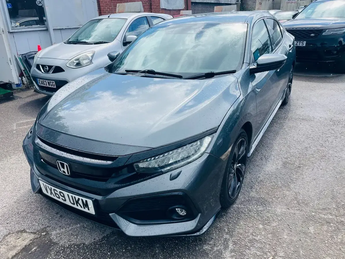 Used Honda Civic Sport 2019 Grey Hatchback