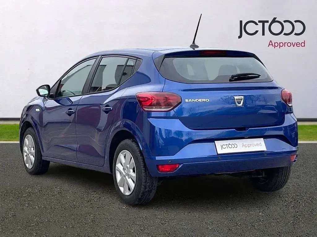 Usado Dacia Sandero Comfort 2022 Azul Utilitario