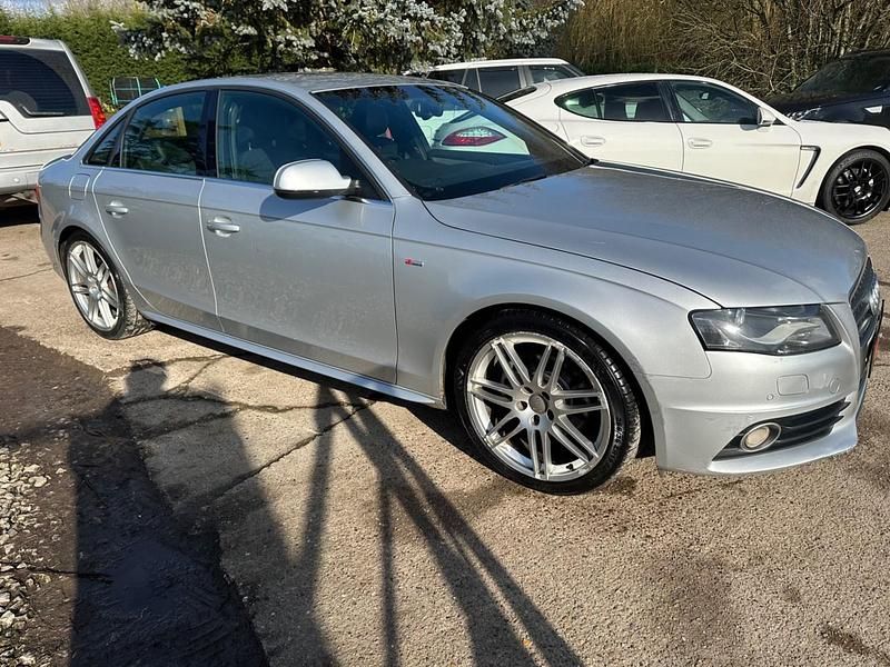 Used Audi A4 S-Line 160 HP (117 kW) 2010 Silver Sedan