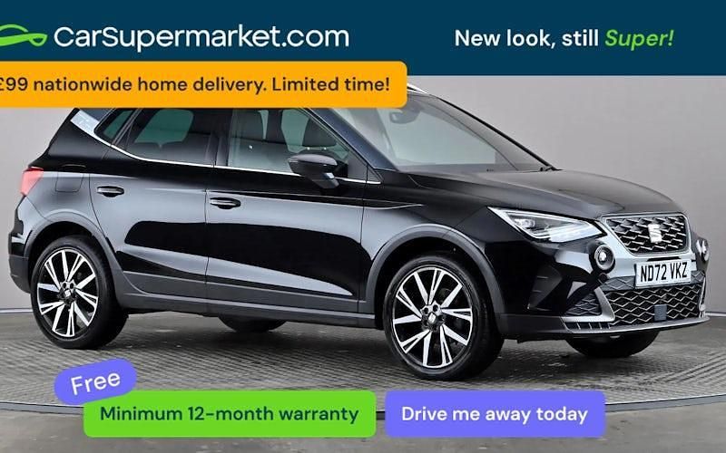 Used Seat Arona FR 110 HP (80 kW) 2022 Black SUV