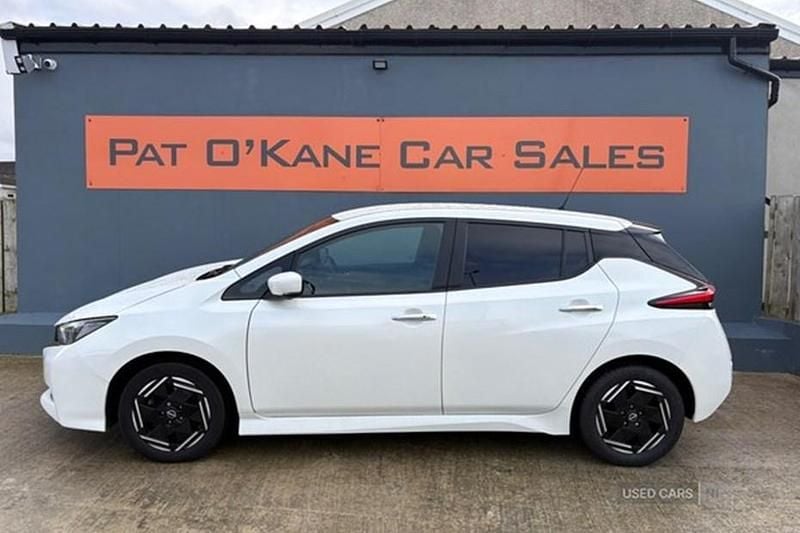 Used Nissan Leaf Acenta 110 kW (150 HP) 2023 White Hatchback