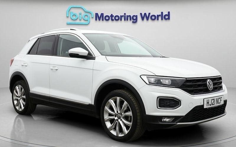 Used VW T-Roc SEL 150 HP (110 kW) 2021 White SUV