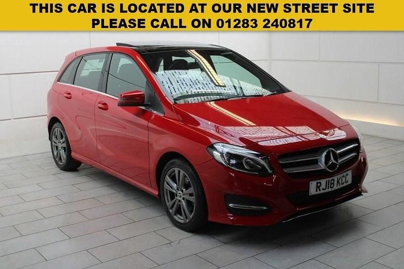 Red Used 2018 Mercedes B180 Exclusive MPV | £13,000 (Fair price) - Image 1/3