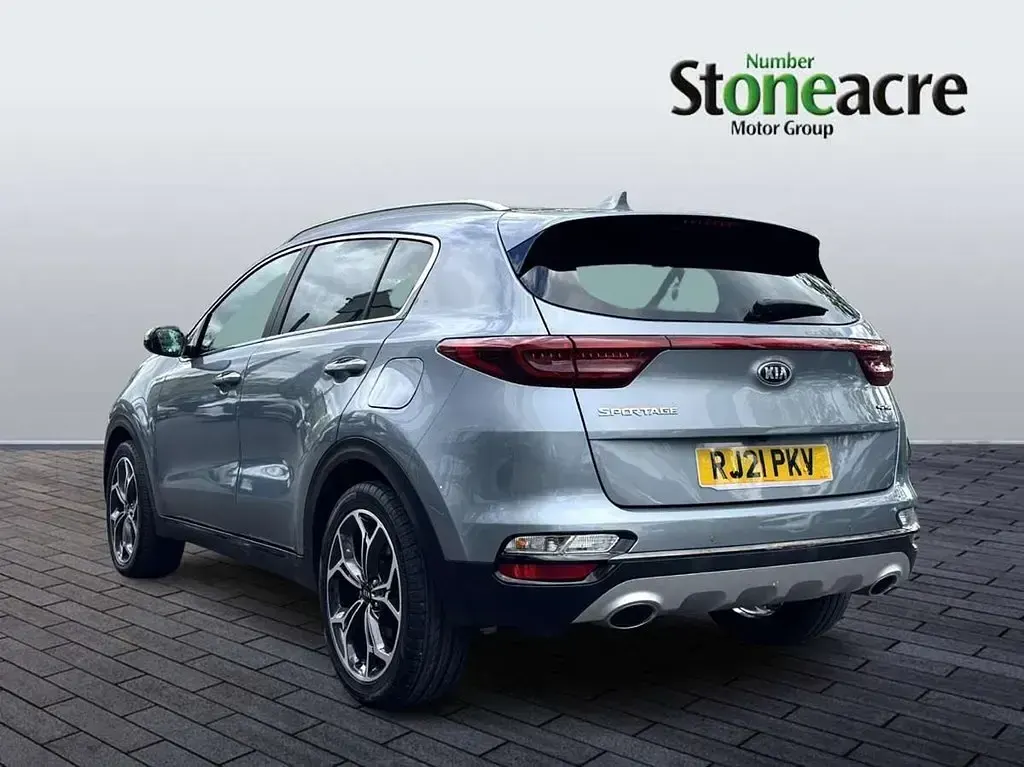 Used Kia Sportage GT-Line 136 HP (100 kW) 2021 Silver SUV