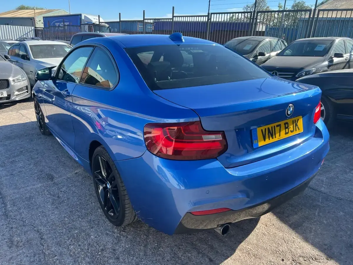 Used BMW 218 M Sport 2017 Blue Coupe
