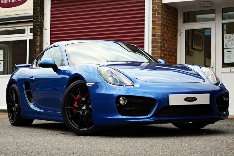 Blue Used 2014 Porsche Cayman Coupe | £34,990 (Super price) - Image 1/4