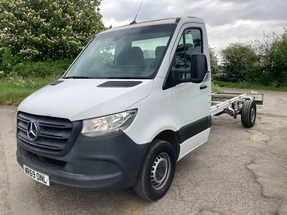Używany Mercedes Sprinter 2019 Biały Van