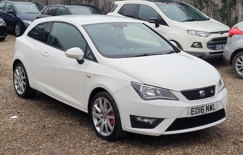 Used Seat Ibiza FR 90 HP (66 kW) 2016 White Hatchback