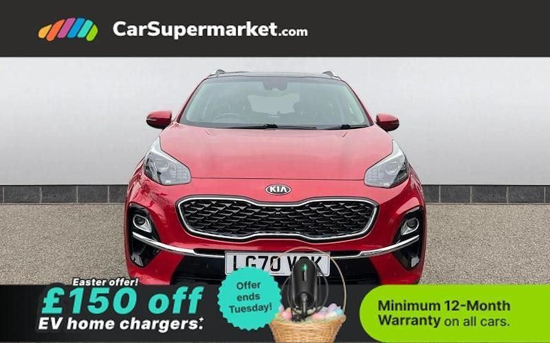 Used Kia Sportage 136 HP (100 kW) 2020 Red SUV