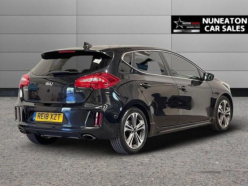Used Kia Ceed GT-Line 118 HP (86 kW) 2018 Black Hatchback