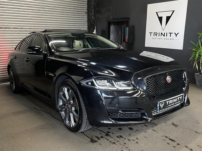 Black Used 2018 Jaguar XJ Portfolio Sedan | £16,995 (Super price) - Image 1/4