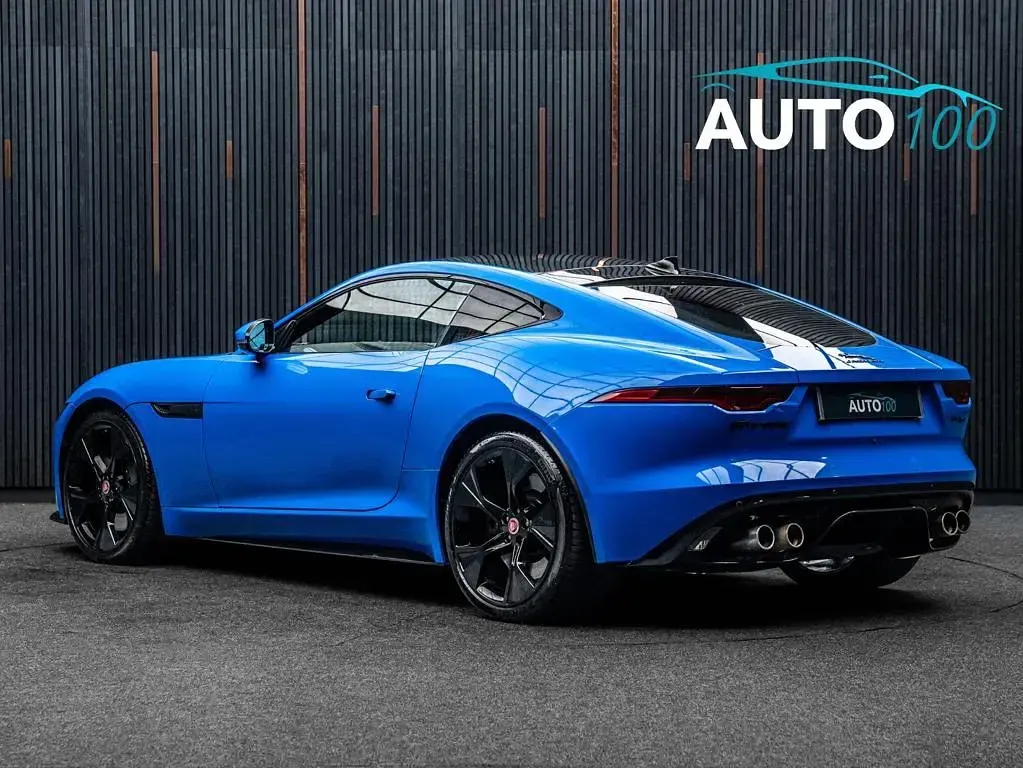 Used Jaguar F-Type S 450 HP (330 kW) 2021 Blue Coupe
