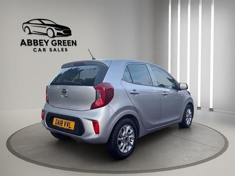Used Kia Picanto 84 HP (61 kW) 2018 Silver Hatchback