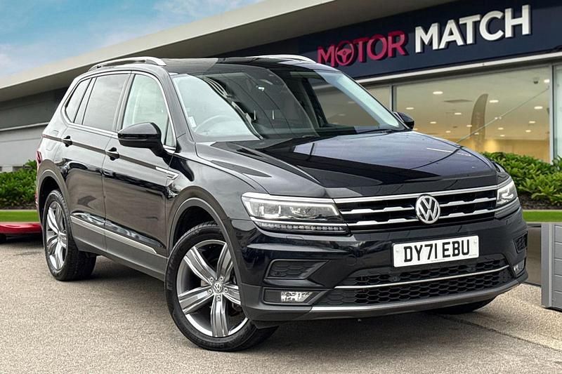 Used VW Tiguan Allspace SEL 150 HP (110 kW) 2021 Black SUV