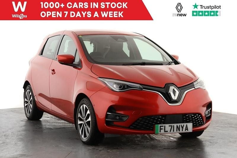 Red Used 2021 Renault Zoe GT-Line Hatchback | £10,599 (Fair price) - Image 1/3